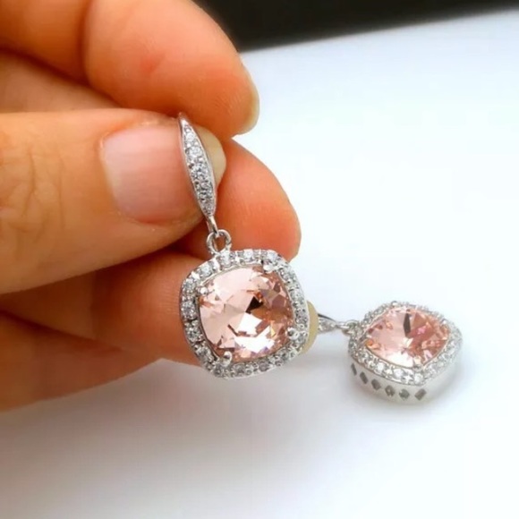 ❤️gorgeous genuine morganite gemstone 925 … - Picture 6 of 8